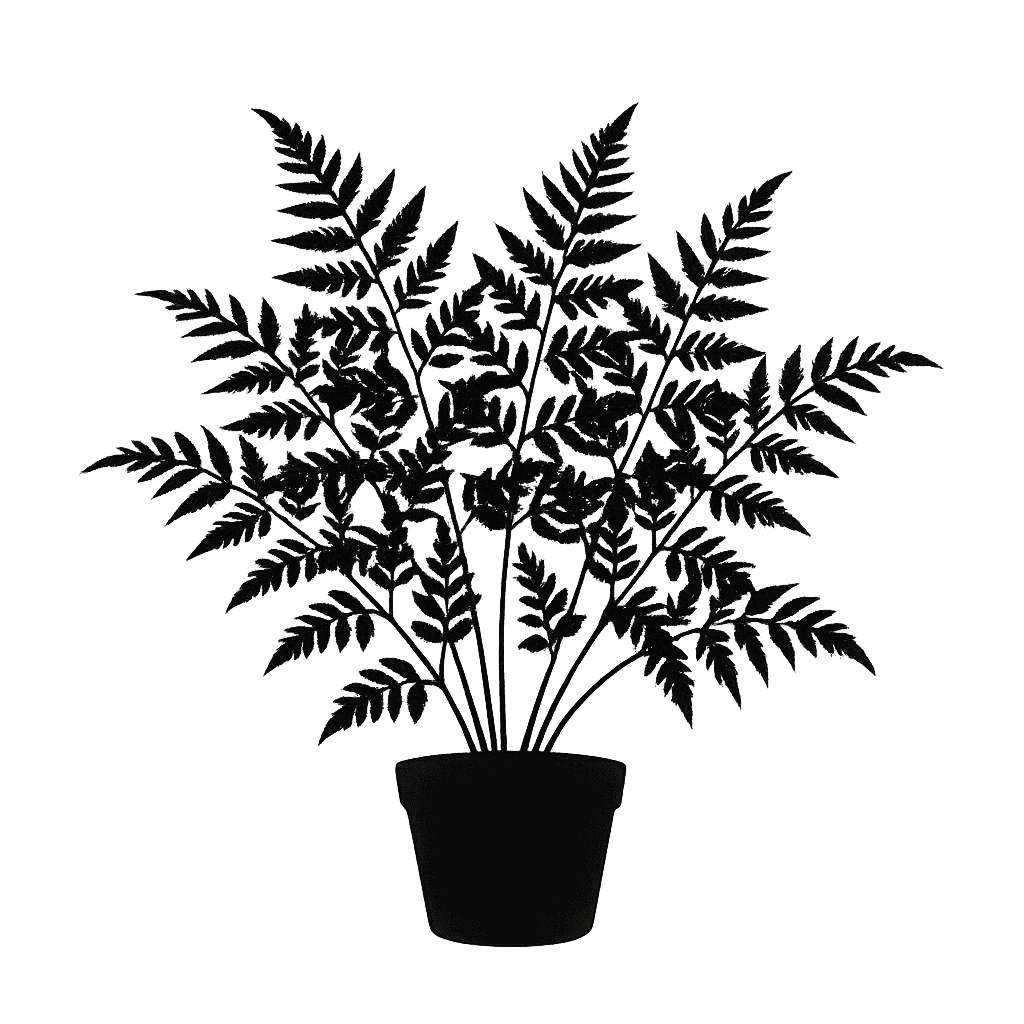 Silver lace fern